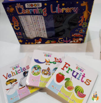 12 in 1 Little Learning Library Books for Montessori First Preschool Baby Early Learning Books for Kids