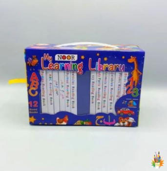 12 in 1 Little Learning Library Books for Montessori First Preschool Baby Early Learning Books for Kids