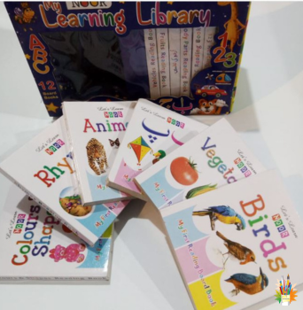 12 in 1 Little Learning Library Books for Montessori First Preschool Baby Early Learning Books for Kids